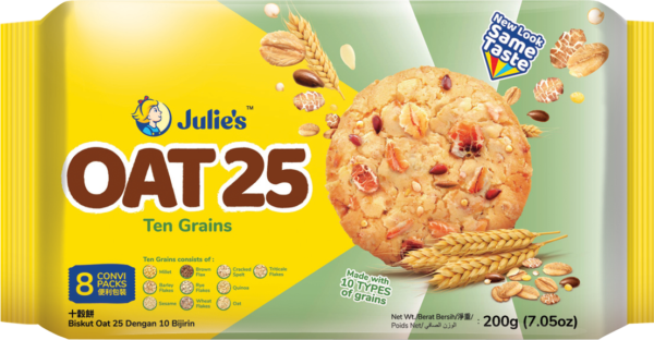 Julie’s Oat -25 (Ten Grains), 200g(8’s) - Welcome to Koh Chong Ho Pte Ltd