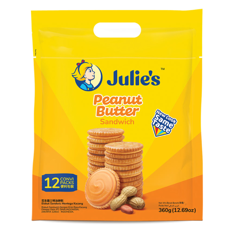 Julies Peanut Cream 360g (12’s)-Bundle Of 2