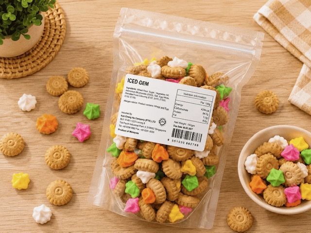 Alternative view of 140g Iced Gem Biscuits