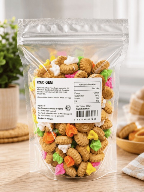 140g Iced Gem Biscuits