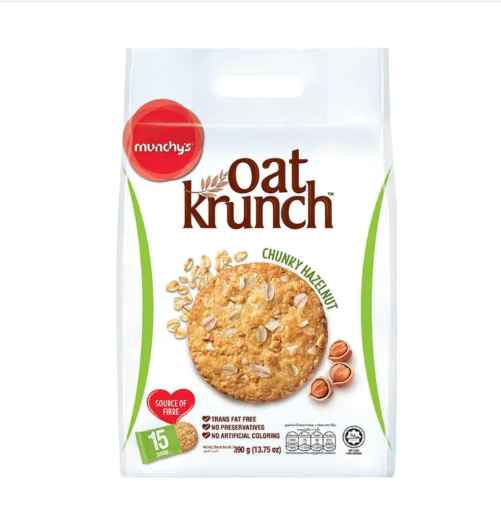390g(15sachets) Munchy Oat Krunch(Hazelnut)