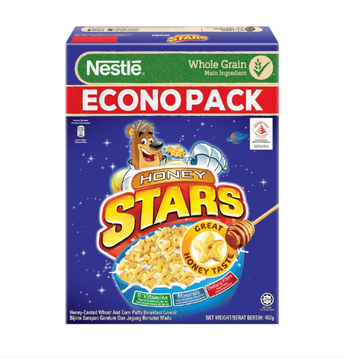 450g Nestle Honey Star Wholegrain Cereal (HC)