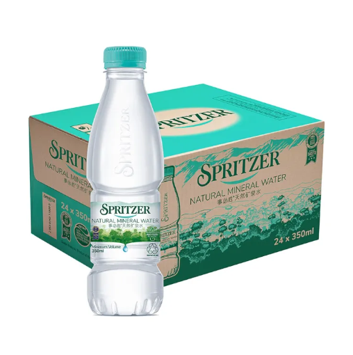 350ml x 24bottle Spritzer Natural Mineral Drinking Water