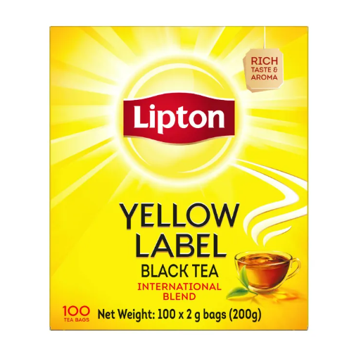 2g x 100bags Lipton Yellow Label Tea (box)