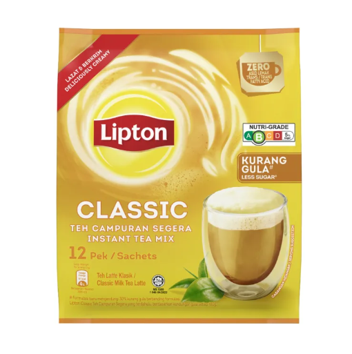 12's x 20g Lipton Milk Tea Classic Latte ( bag)