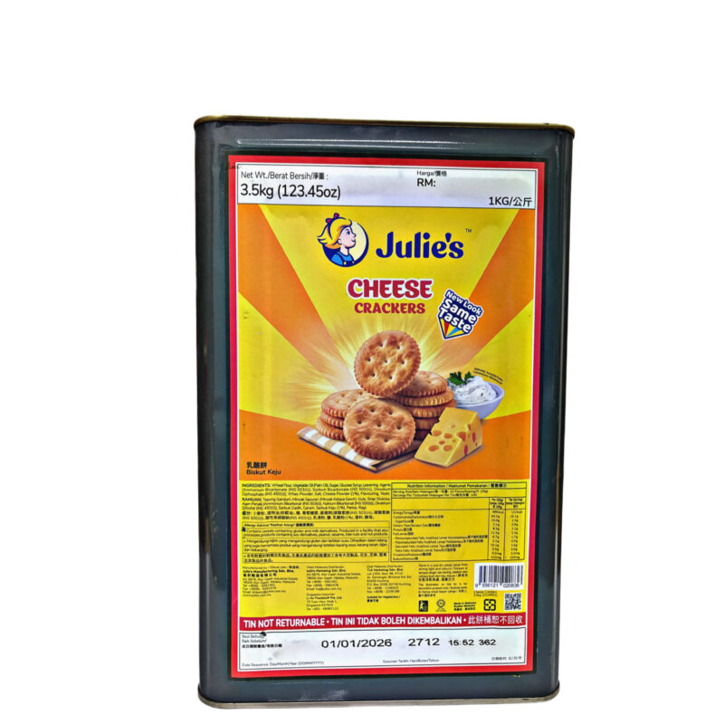 3.5kg Julie's Cheese Cracker