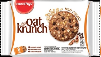 208g(8sachets) Munchy Oat Krunch ( Nutty Chocolate)