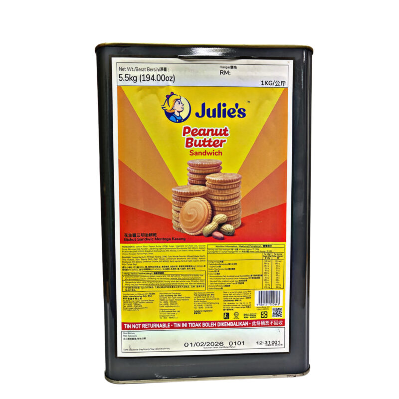 5.5kg Julie's Peanut Cream