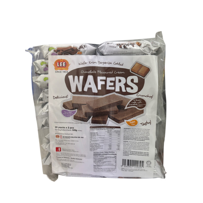 520g (20sachets) Lee Chocolate Wafer