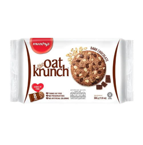 208g(8sachets) Munchy Oat Krunch ( Dark Chocolate)