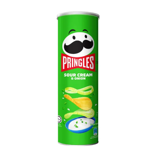 Alternative view of Pringles Potato Chips (Original/Sour Cream/Hot & Spicy)102g