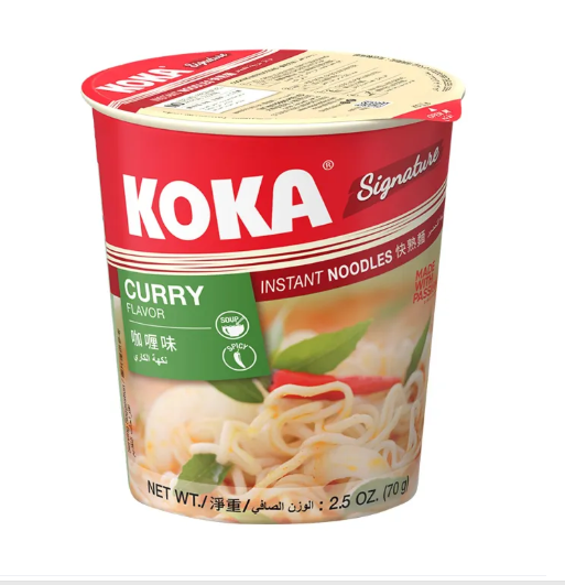 Koka Cup Noodles ( Curry) -6cups x 70g