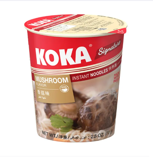Koka Cup Noodles ( Mushroom) -6cups X 70g