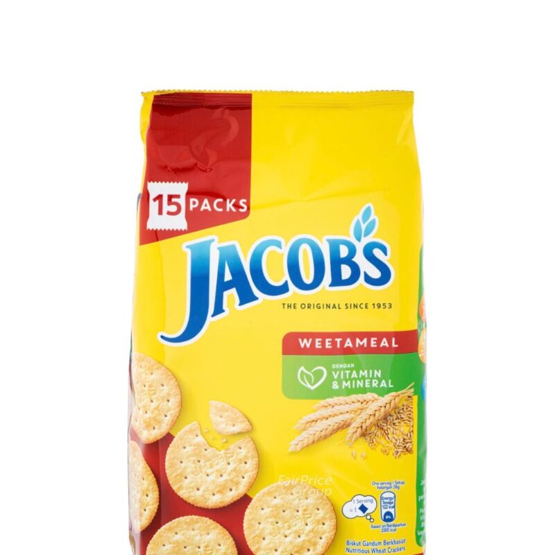 504g (14sachets) Jacob's Weetameal Cracker