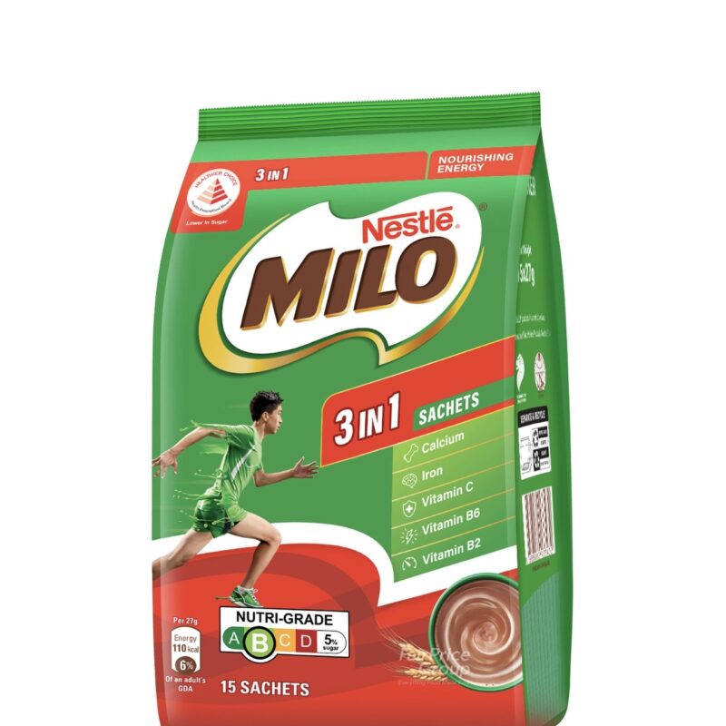 Nestle 3in1 Chocolate Malt W milk (15’s x27g)
